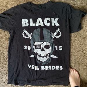 Raiders Black Veil Bride shirt